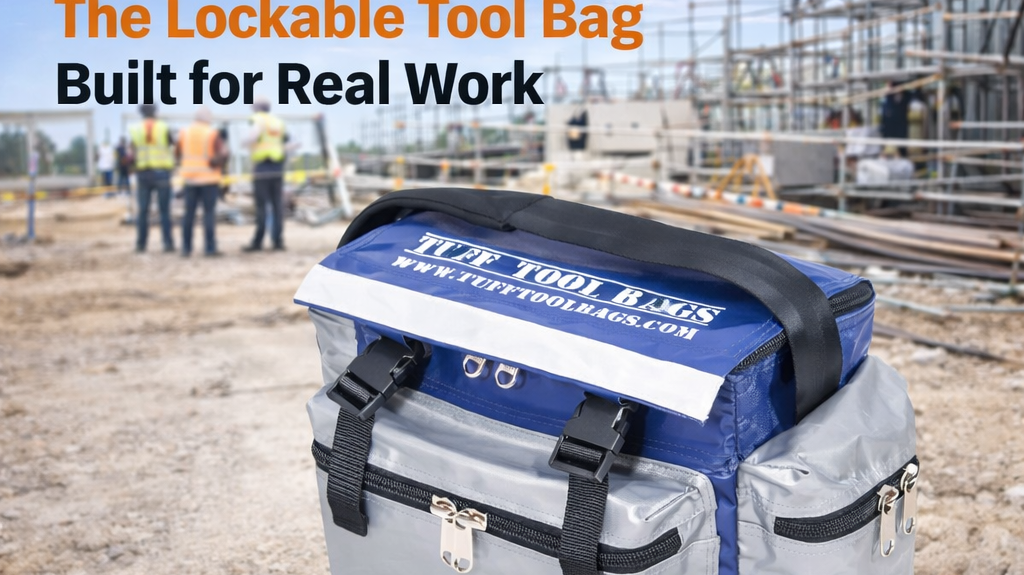 Secure, Organised, and Ready to Go: The Lockable Tool Bag Built for Real Work