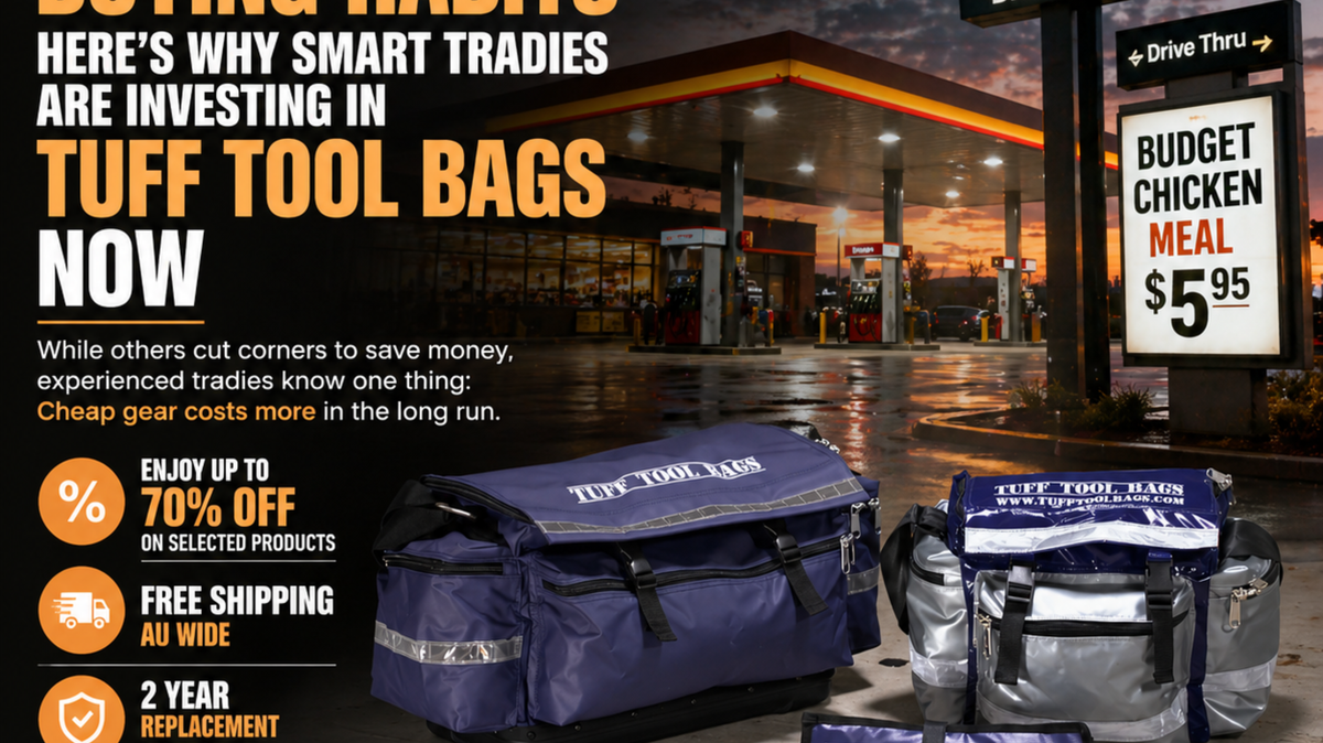 Inflation Is Changing Buying Habits—Here’s Why Smart Tradies Are Investing in Tuff Tool Bags Now