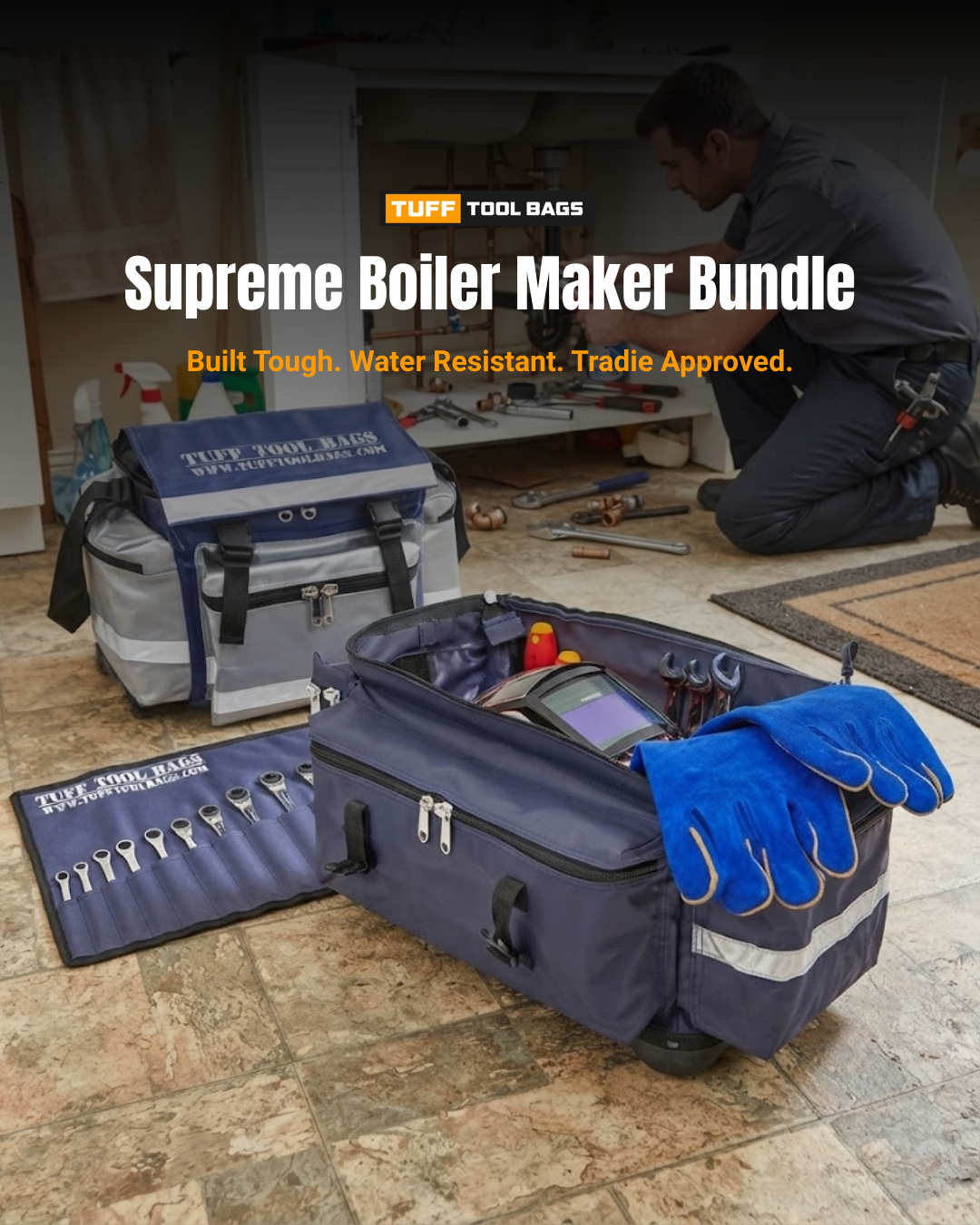 Built Tough. Water Resistant. Tradie Approved.