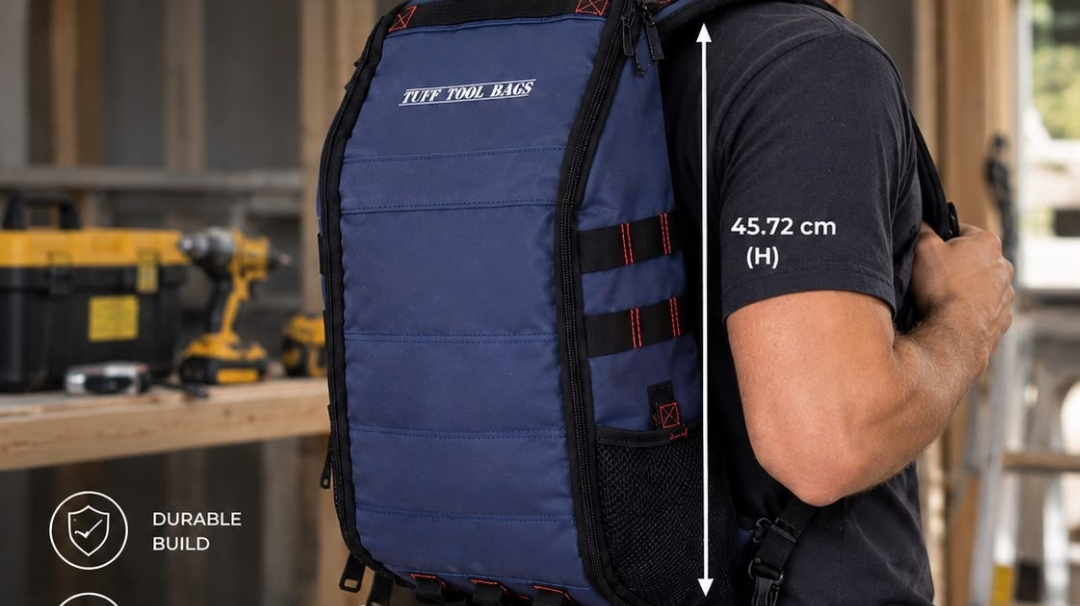 Sling Hydration Tool Bag: Compact Size, Smart Storage and Hydration on the Job