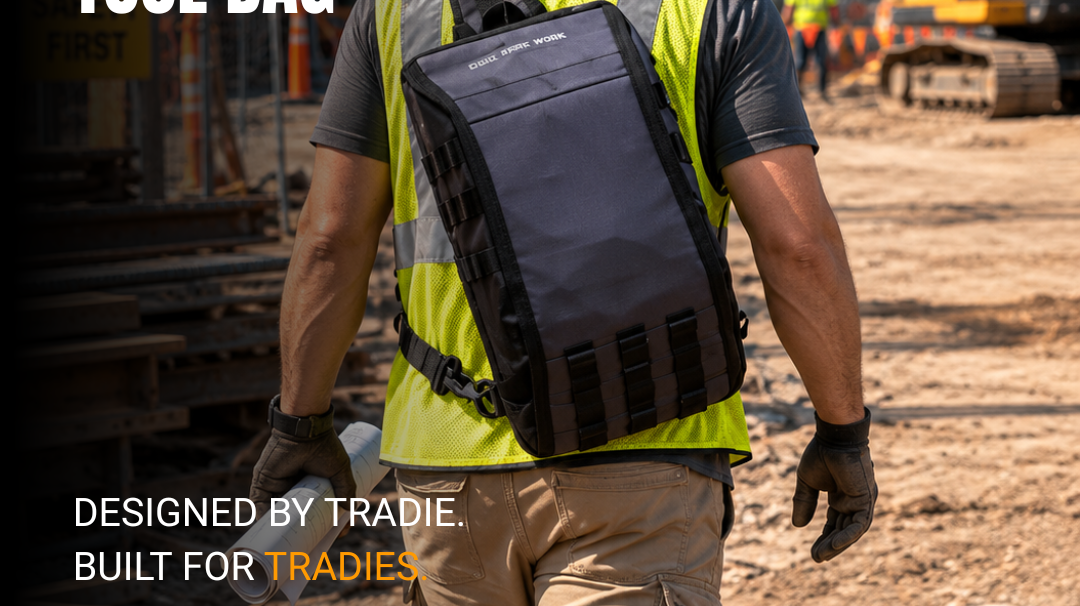 The Sling Hydration Tool Bag: The Smarter Way for Australian Tradies to Carry Tools and Stay Hydrated