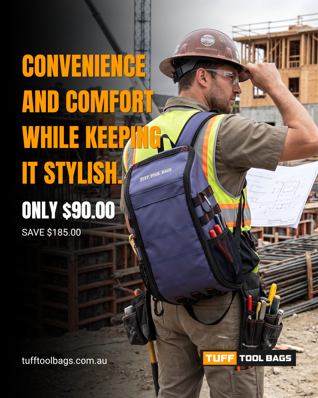 Stay Organised and Hydrated with the Sling Hydration Tool Bag – Built for Australian Tradies