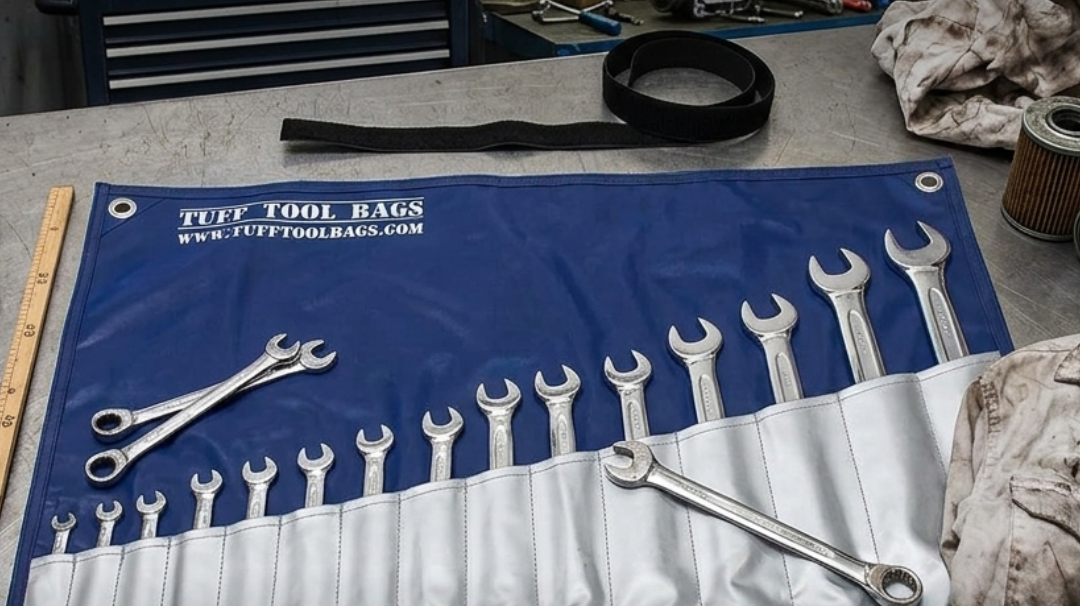 XL 15 Slot Spanner Roll: The Simple Way to Keep Your Workshop and Tool Kit Organised