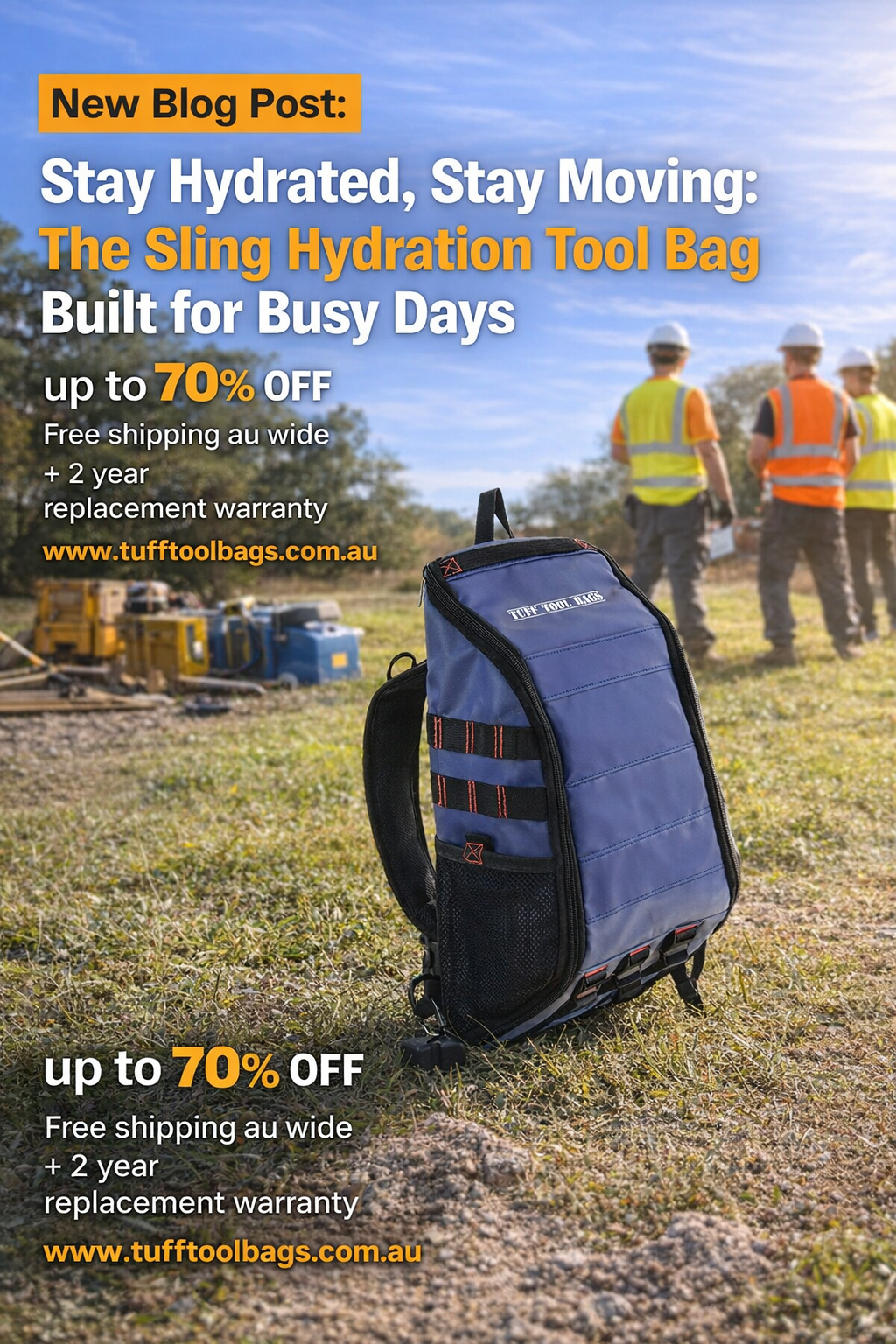 Stay Hydrated, Stay Moving: The Sling Hydration Tool Bag Built for Busy Days