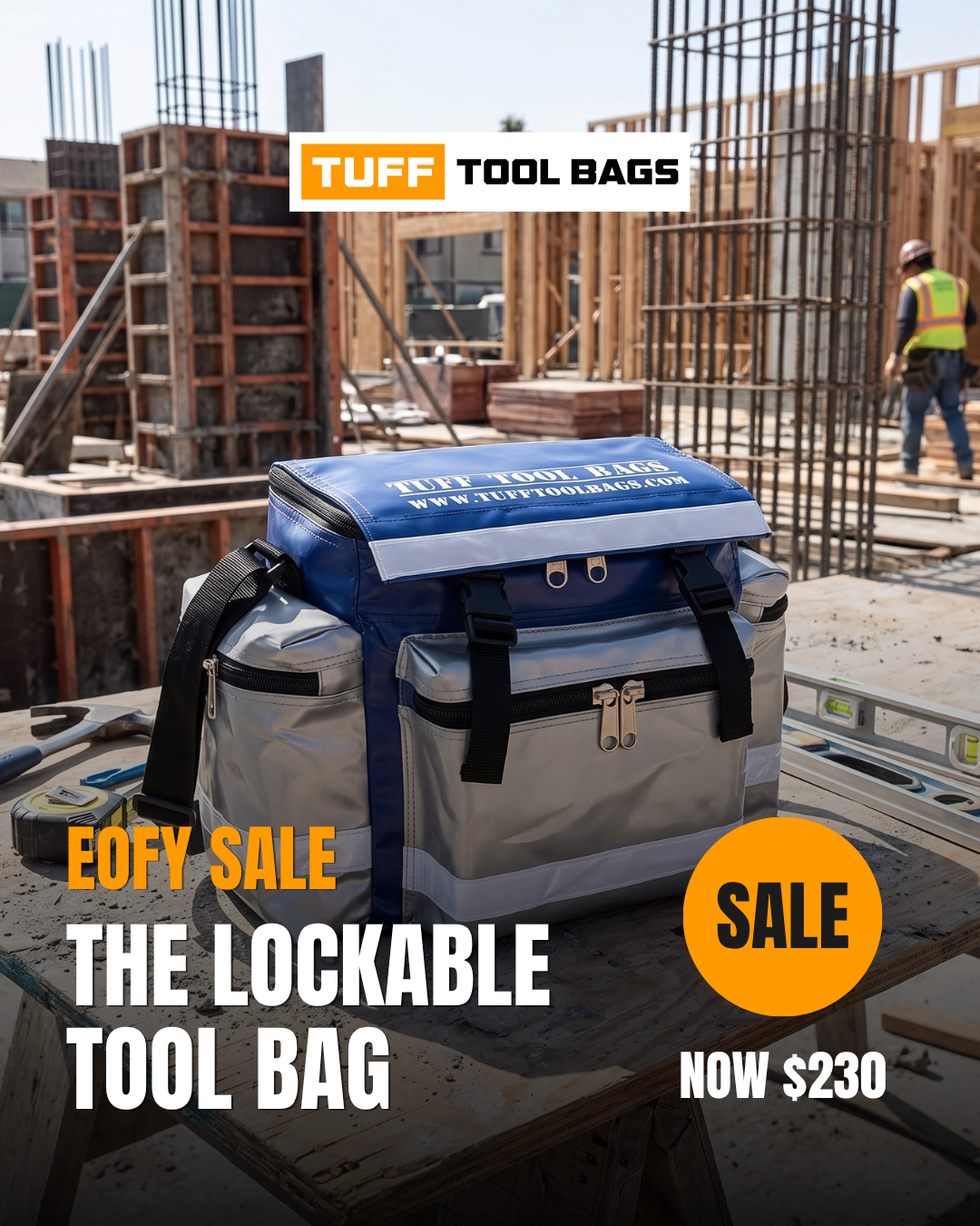 EOFY Sale: Secure Your Tools with the Lockable Tool Bag Before June 30