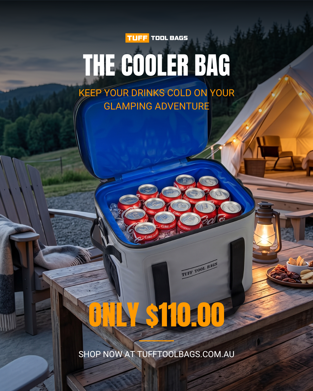 Keep Your Food and Drinks Ice Cold with the Tuff Tool Bags Cooler Bag