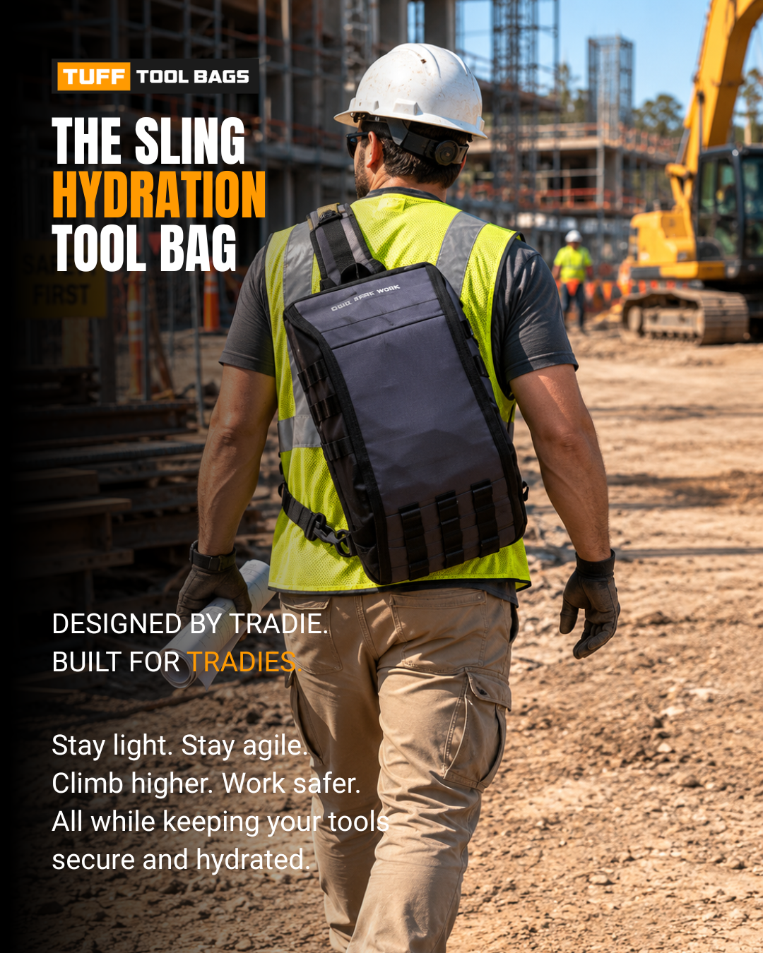 The Sling Hydration Tool Bag: The Smarter Way for Australian Tradies to Carry Tools and Stay Hydrated