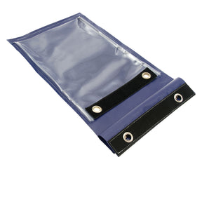 A4 Document Pouch-water-proof-lockable-blue