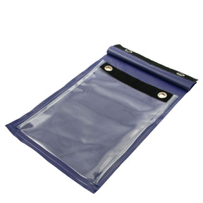A4 Document Pouch-water-proof-lockable-blue