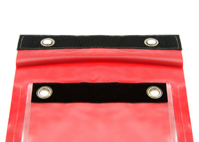 A4 Document Pouch-water-proof-lockable-red